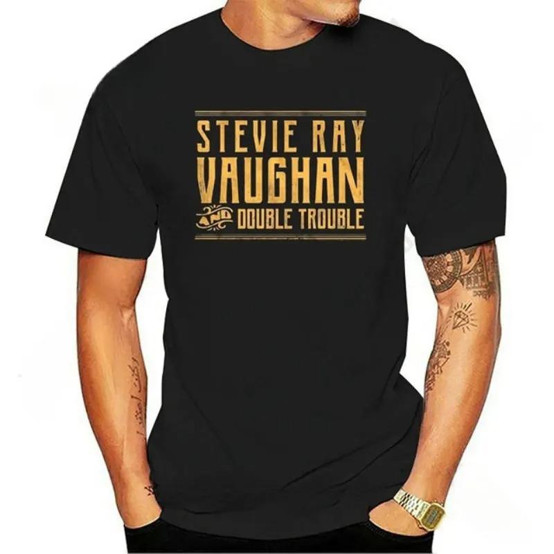 Men Women 100% Cotton Tee Stevie Ray Vaughan Guitar Blues Rock Legend SRV Unisex Graphic Print T Shirts Men Streetwear Clothing