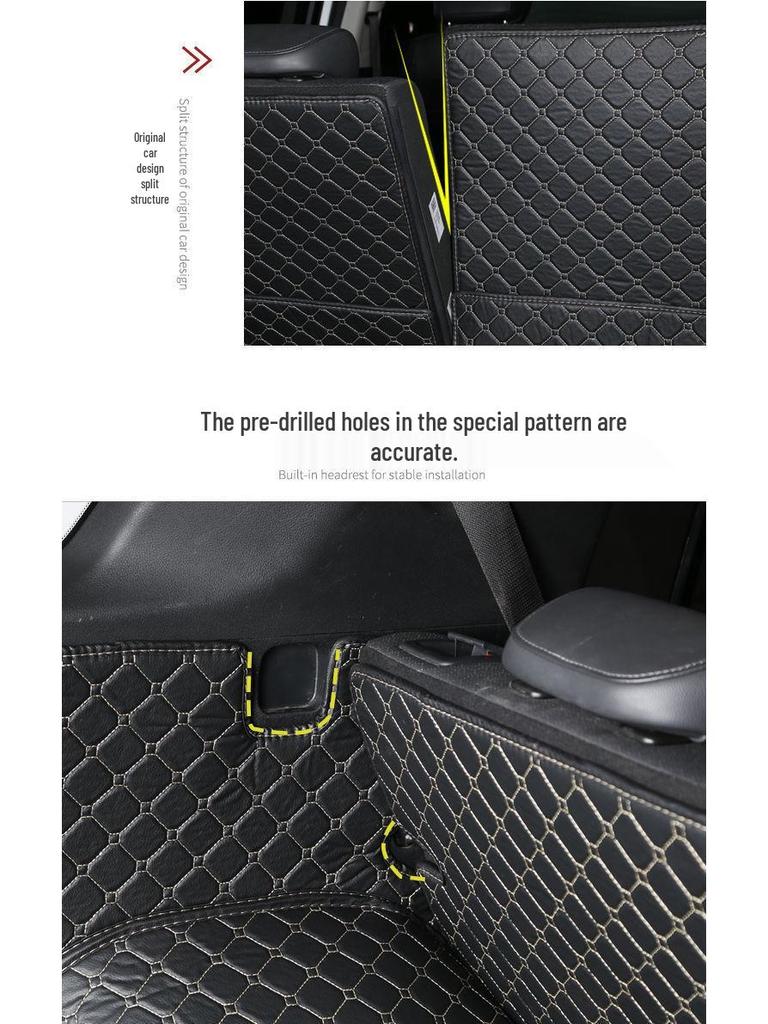 Xingyuan UP Car-Specific Interior Modification Trunk Mat (Compatible with Aftermarket Body Kit)