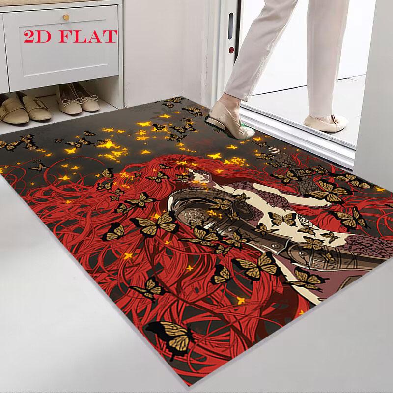 Malenia Bloom Carpet Rug for Living Room Bedroom Home Sofa Decoration,Kids play Nonslip Floor Mat