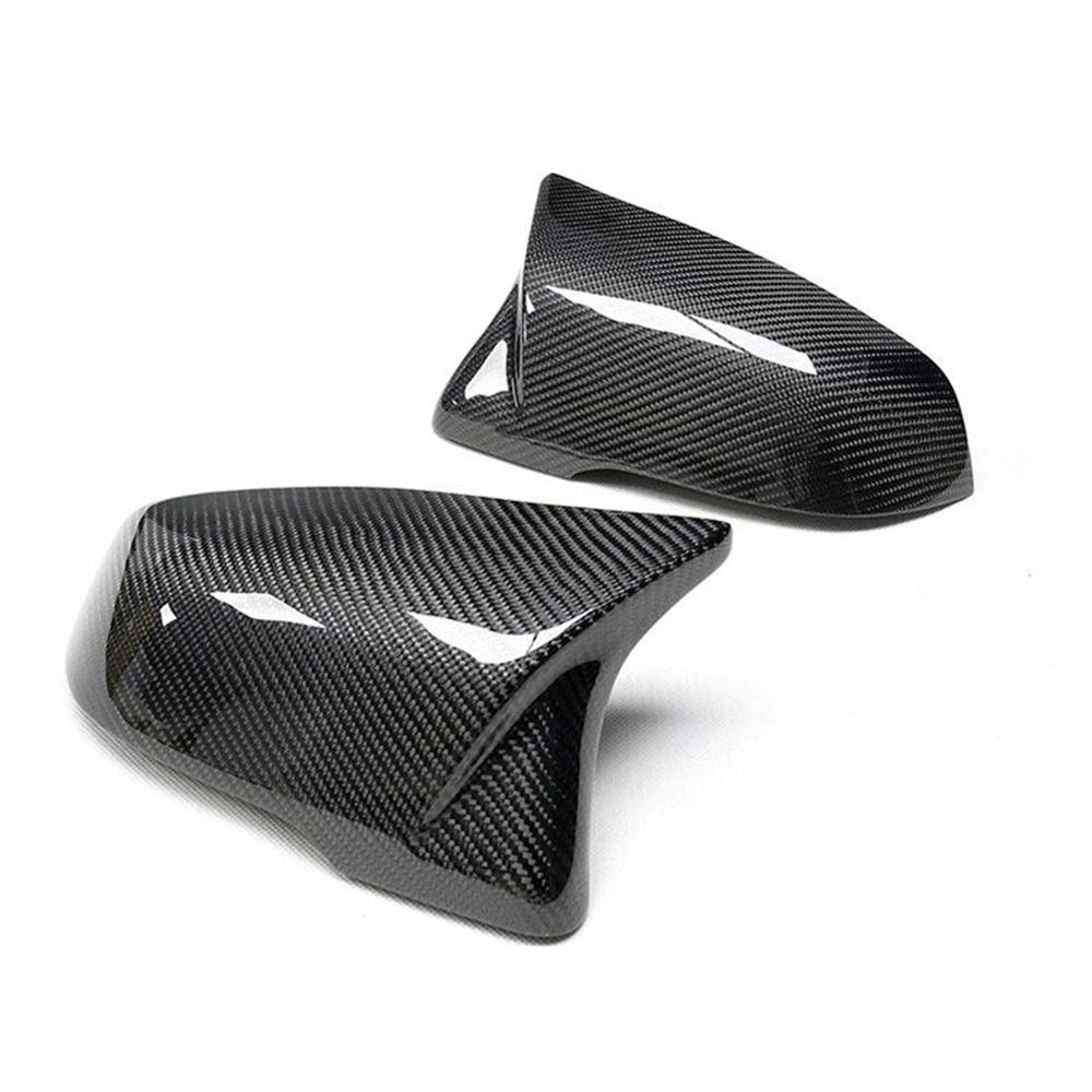 Carbon Fiber Replacement Mirror Cover Cap For Toyota Supra A90 M Style 2020-2024