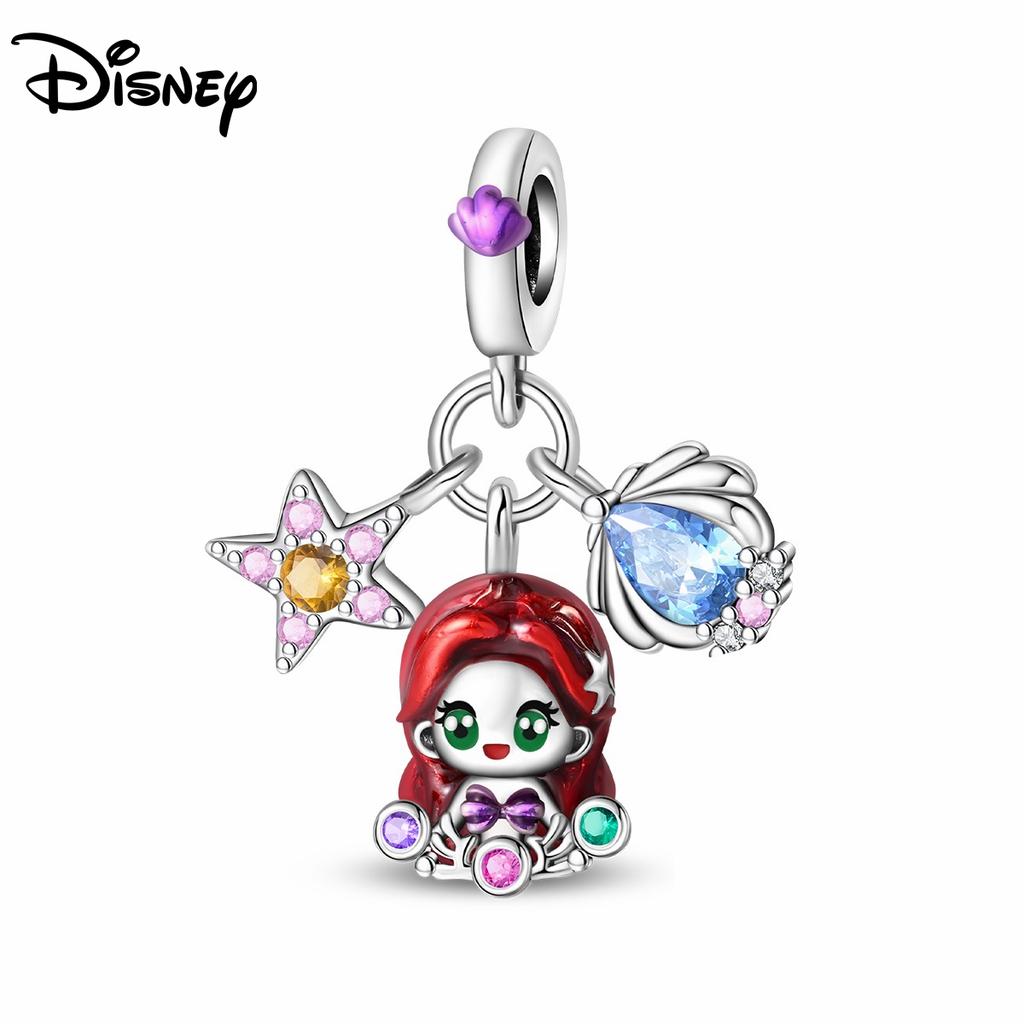 925 Silver Mermaid Series Boutique Charms Pendant Fit For Necklace Original Bracelet DIY Festival Women's Party Gifts