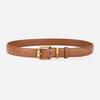 Womens Fashion Leather Belt With Alloy Pin Buckle For Jeans And Dress Attire