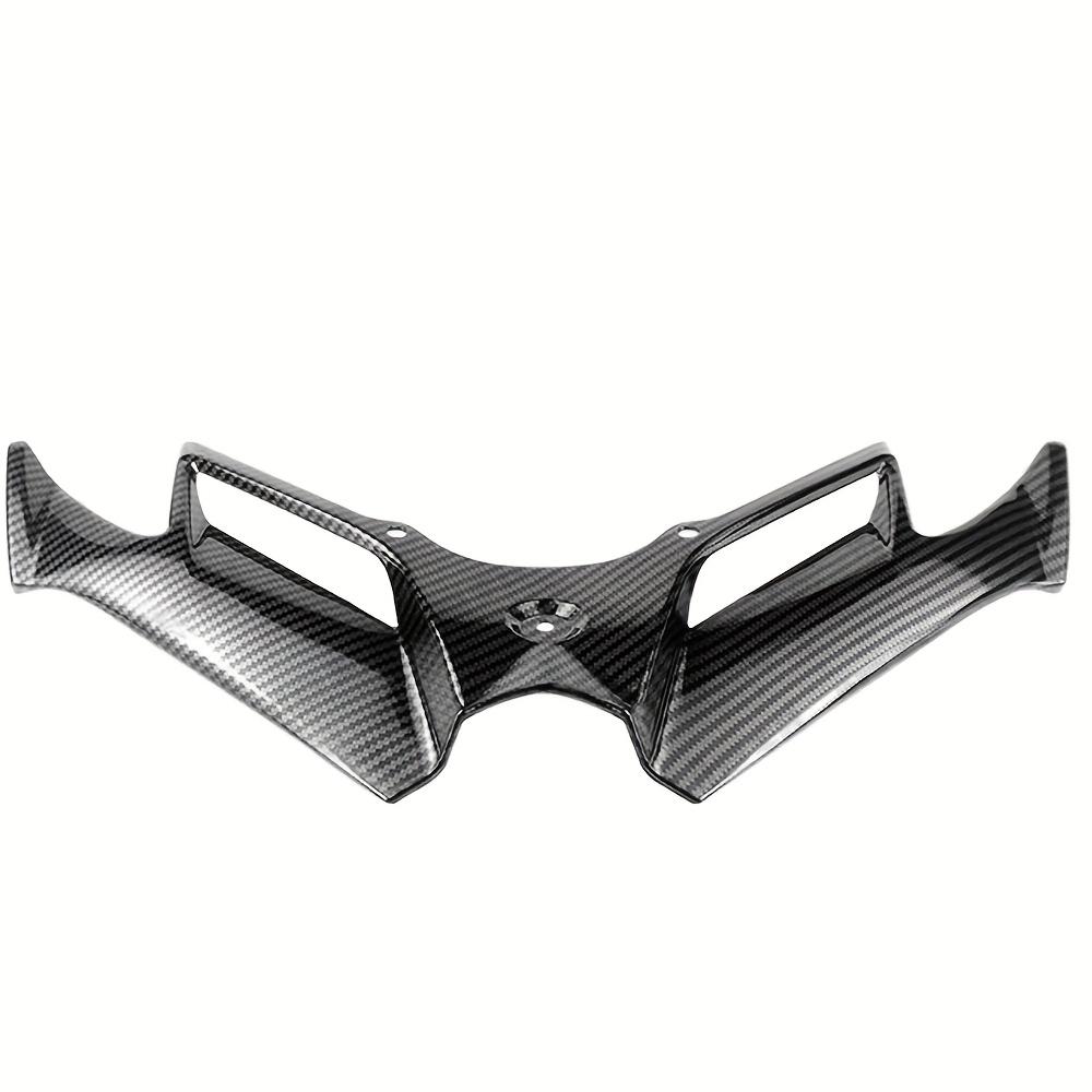 Motorcycle Carbon Fiber Front Cowl Wind Deflector Aerodynamic Winglet Radiator Grille for Kawasaki Ninja 250 300, for Suzuki GSX250R, Cfmoto 250SR