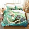 Anime Made in Abyss Set Biancheria da Letto Ragazzi Ragazze Twin Queen Size Copripiumino Federa Letto Bambini Adulti Moda Tessili per la Casa