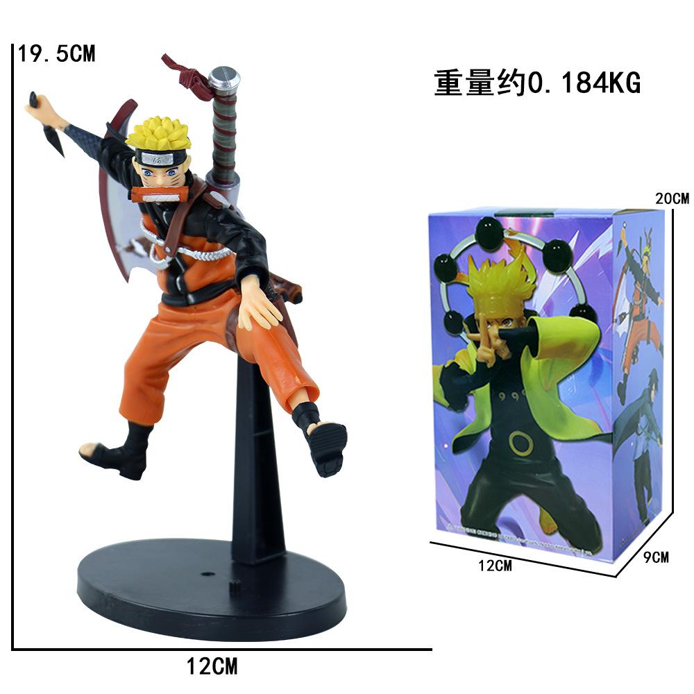 2026 Latest Animation NARUTO Sasuke Kakashi Uzumaki Gaara Battle Form Action Figure Animation Design Collectiable Miniature Plaything Handheld Trendy
