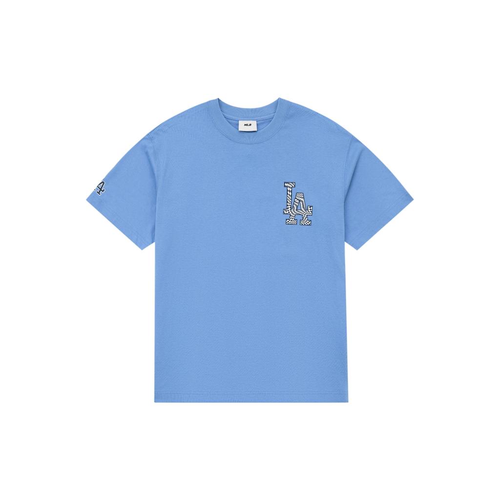 MLB Set-in Sleeve T-Shirt Unisex Blue 3ATSO0233-07CBL