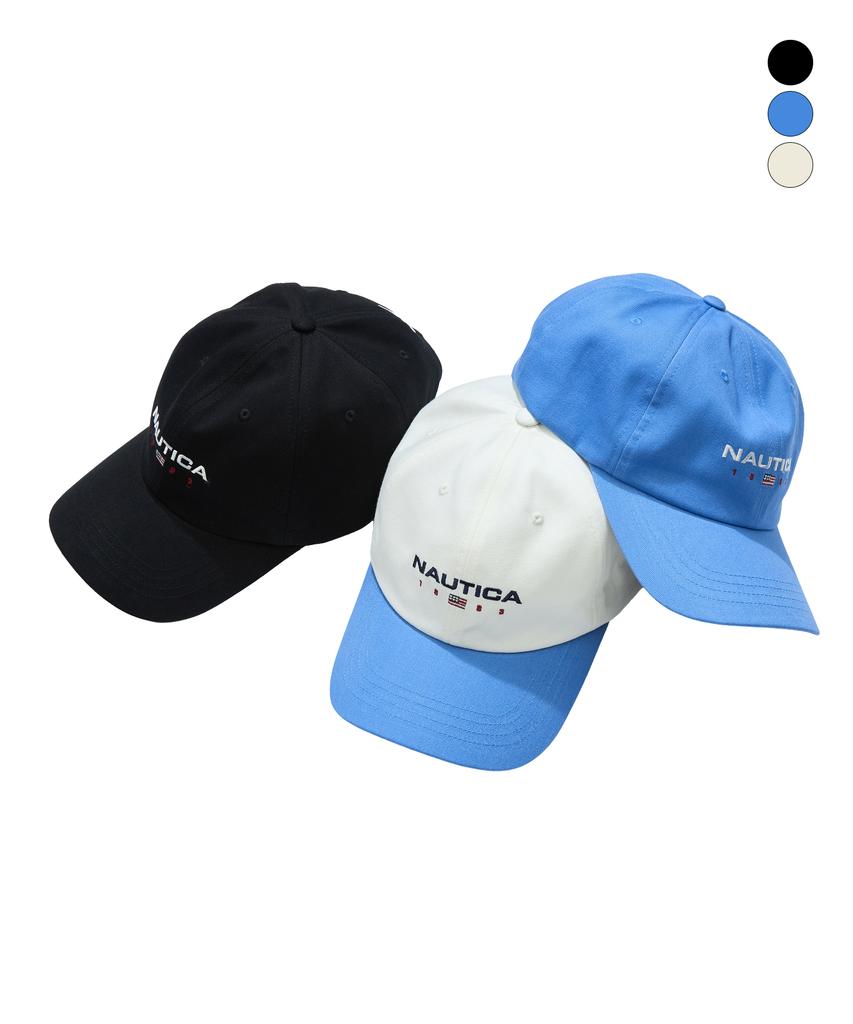 NAUTICA 83 Flag 6-Panel Ball Cap (3 Colors) Nca1436