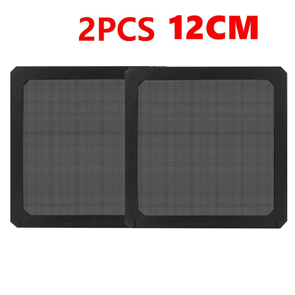 8-14cm PC Case Filter Net Cooling Fan Dust Filter Magnet Dustproof Mesh Cover Computer Chassis Net Guard Computer Accessories