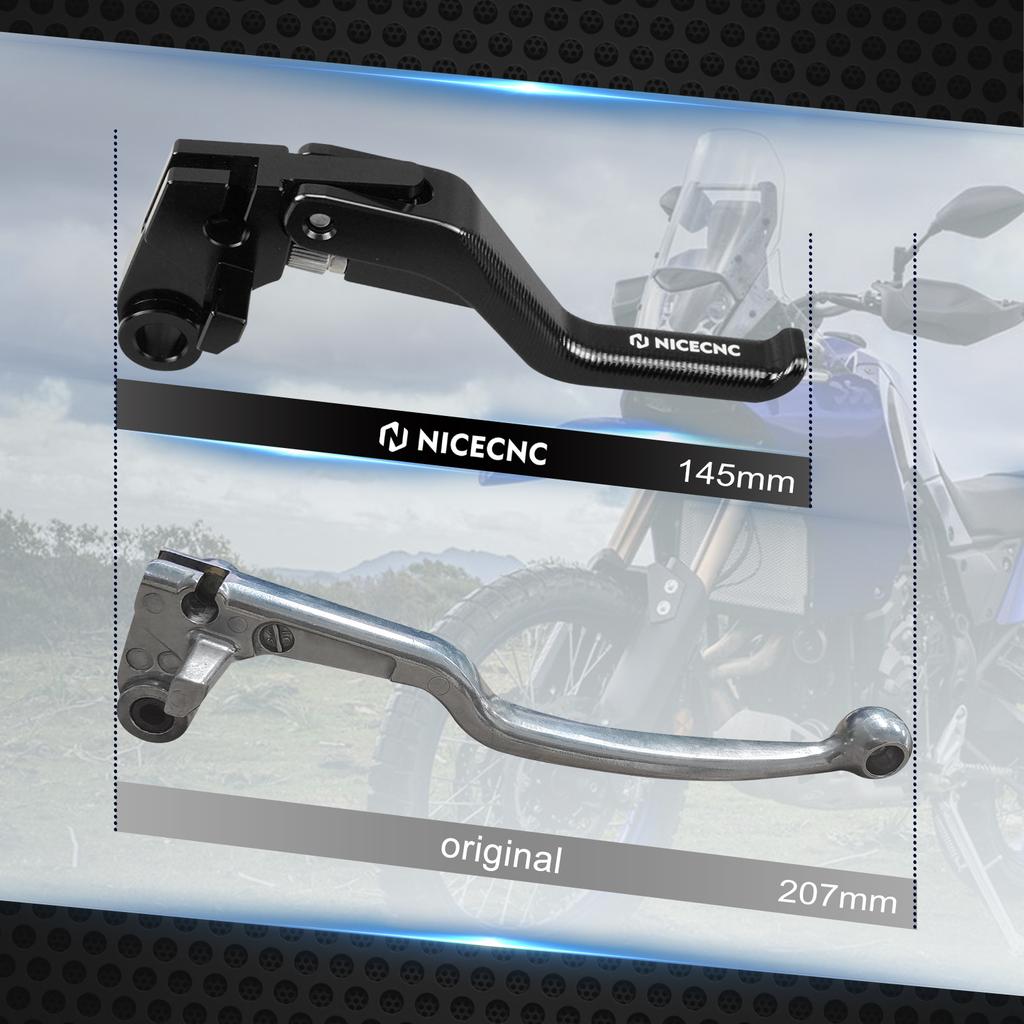 NICECNC For Yamaha Tenere 700 /XTZ700 2019-2024 2023 MT07 2018-2020 XSR700 2018-2023 Short Brake Clutch Lever Clutch Arm Bracket