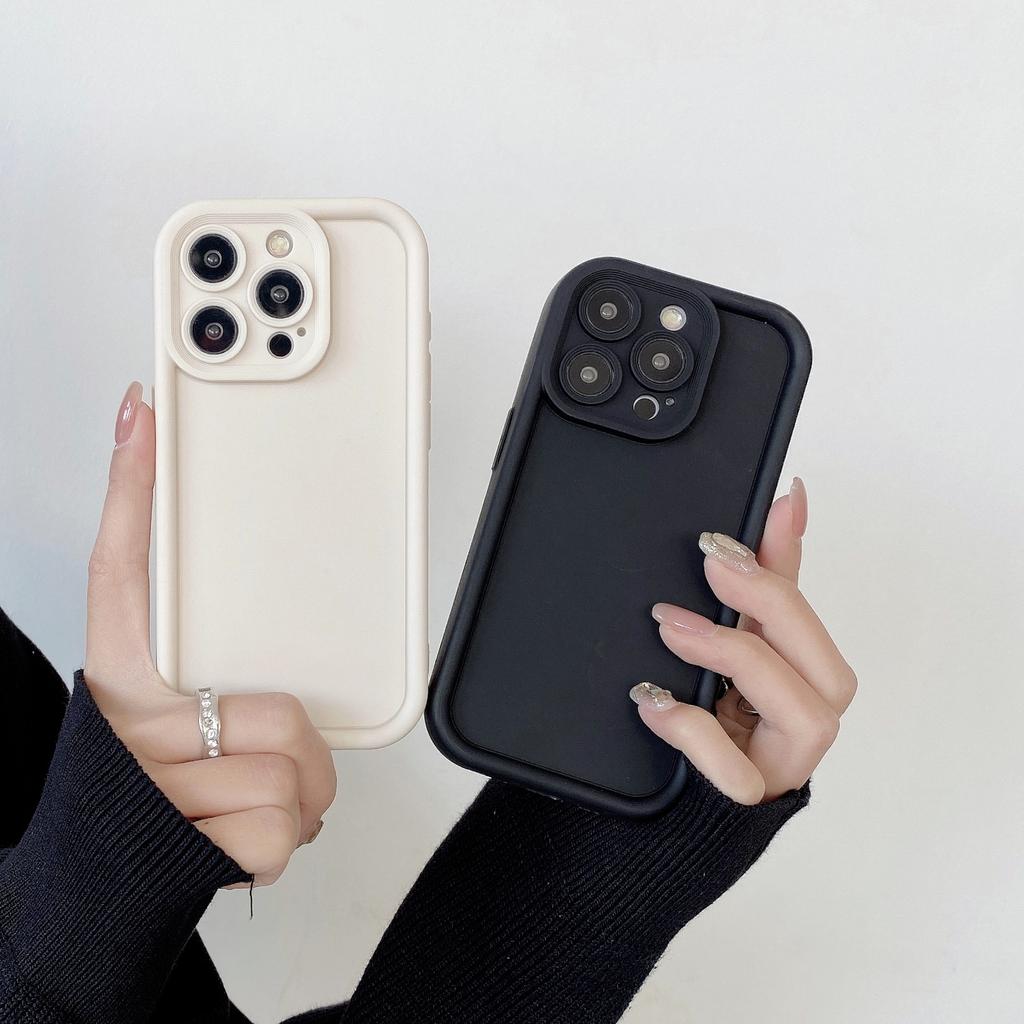 Applicable realme mobile phone case OPPO fashion silicone soft anti-drop V23C55 groove all-inclusive protective case