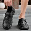 Leather Sandals Summer New Soft-soled Outdoor Casual Shoes Travel Wear-resistant Non-slip Shoes