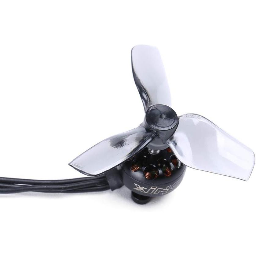 32pcs 31mm 3-Blade Props with 1.0 mm Shaft Micro Whoop Drone Propellers for Tiny Whoop FPV Racing Whoop Like iFlight A65 Quadcopter(Grey and