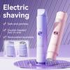 Portable Dual-Head Women's Shaver, Essential Grooming Tool for Men and Women, Type-C Rechargeable