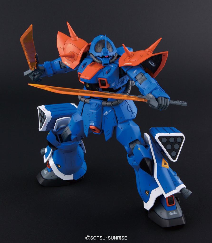 Mobile Suit Gundam Side Story THE BLUE DESTINY Efreet Custom Scale Plastic Model Kit RE/100 1/100 Pre-Colored