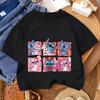 Daily Casual Kids T Shirt Stitch Fashion Cartoon Print For Boys Girls Summer Street Style Outfit