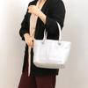 Cowhide Eyelet Tote Bag S