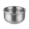 Stainless Steel Soap Cup Bowl Shaving Mug Bowl Barber Beard   Shave Cup for Men Facial Hair Cleansing Shaving Tool