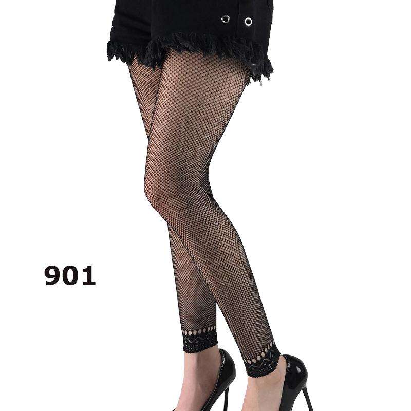 Damen Schwarze Sexy Gemusterte Hohe Taille Netz Strumpfhosen Fußlos Mädchen Leggings Florale Dessous Strümpfe Für 40-75Kg 150-170Cm Max 70kg 170cm