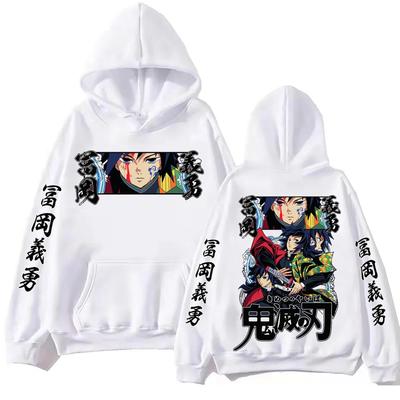 Tomioka Giyuu Demon Slayer Graphic Hoodies For Men's Women's Harajuku Fashion Hoodie Fall Long Sleeves Fleece Soft Sweatshirt