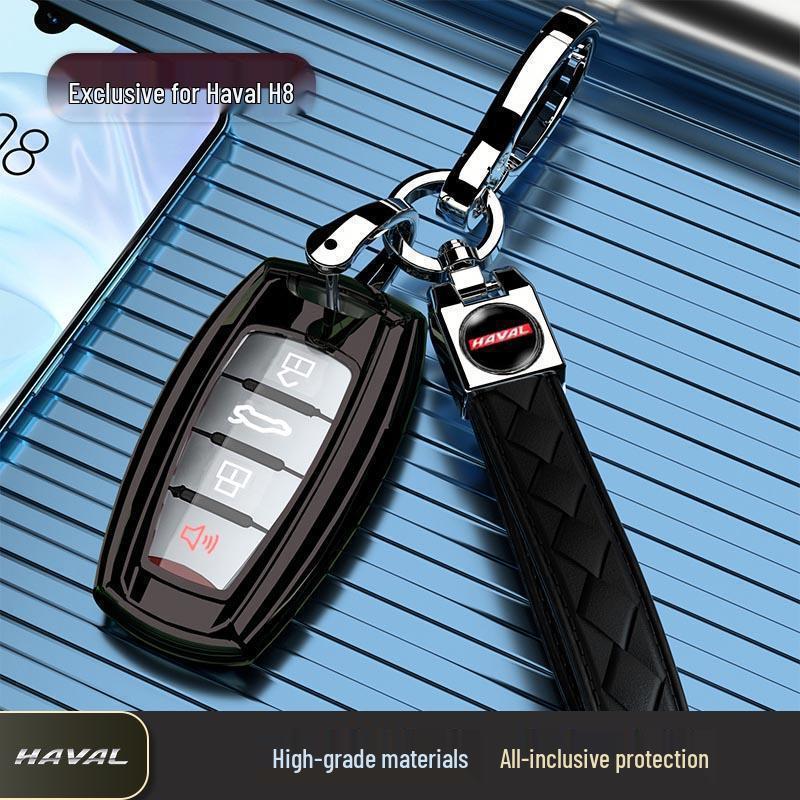 Haval H8 Car Key Case for Great Wall Haval, Fits 17 Elite/Luxury/Enjoyment Models & 15 High-end Models