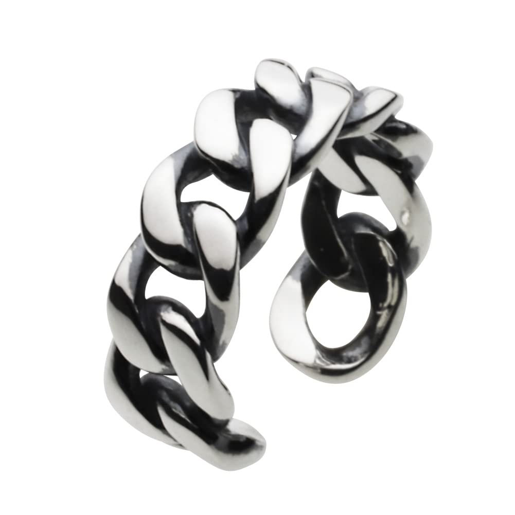 

cut Kihei chain ear cuff silver e2089 [Cenote] 2-sided [925 silver, accessories]