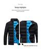 Men's Autumn/Winter Cotton Stand-up Collar Sports Jacket - Warm, Outdoor, Casual Coat