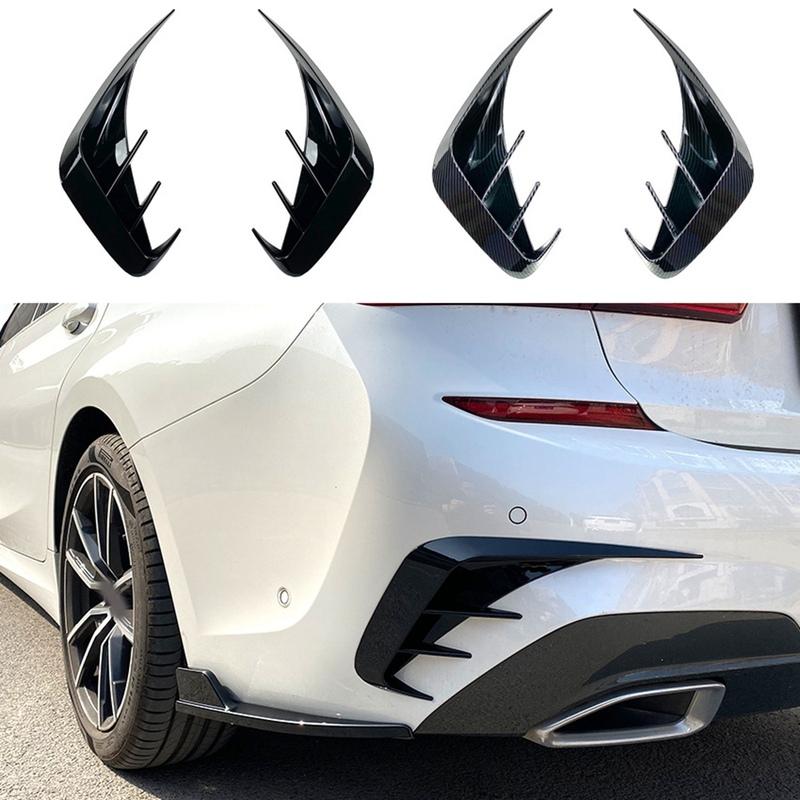 Powerful G20 Rear Bumper Lip Spoiler Side Air Vent Outlet Cover Trim For -BMW 3 Series G20 M Sport 320I 325I 330I