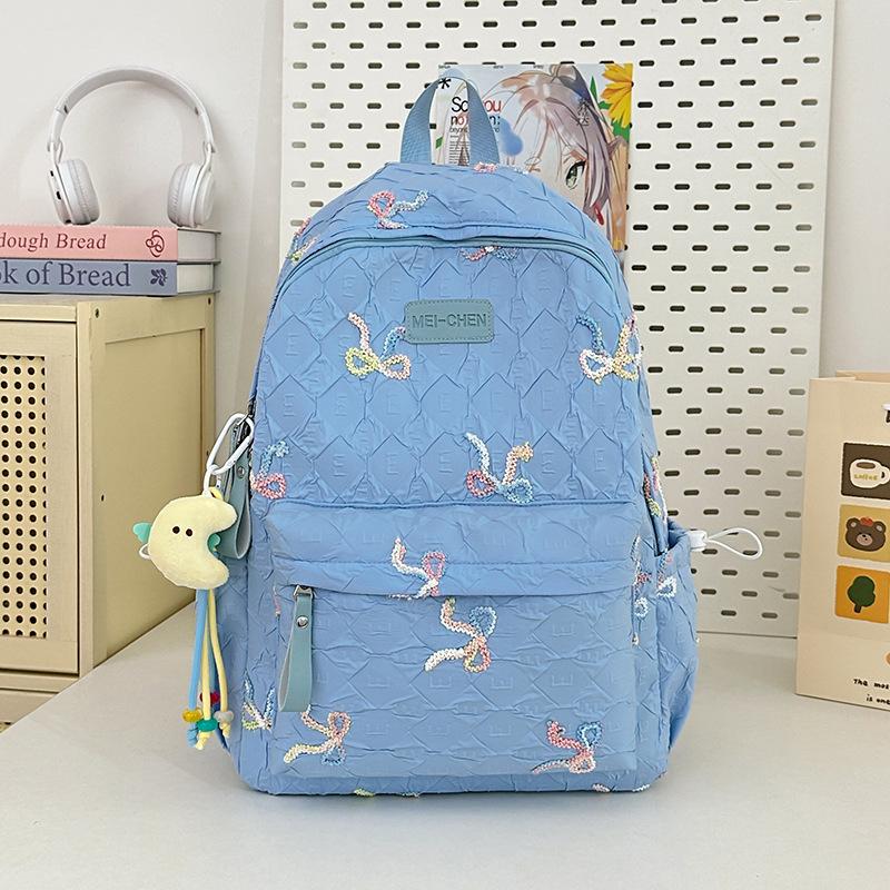 Niche High Value Japanese Versatile Girl Schoolbag Large Capacity Junior High School College Students Backpack