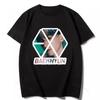 Korean Popular Clothes Playera Kpop Baekhyun Graphic T Shirts Unisex Tshirt Short Sleeve Women Unisexs Y2k Clothing