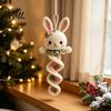 Textile Crafting Hobby Kit Crochet Garden Animal Spiral Hanging Kit, Beginner Friendly DIY Swing Personalized Handmade Gift Idea Butterfly Ladybug