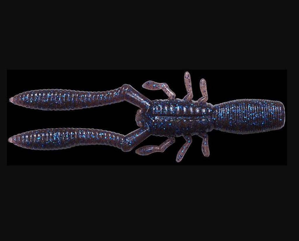 Megabass Soft Lure Bottle Shrimp 3 Inches Cinnamon Blue F (8539)