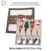Reindeer Cartoon Christmas Spoon & Fork Set - Cute Stainless Steel Gift In Color Box