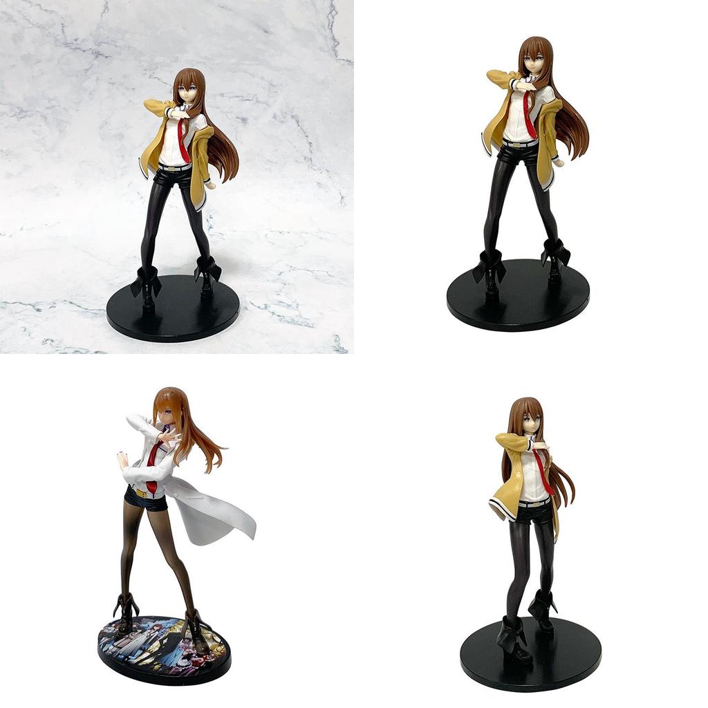 Steins Gate Makise Kurisu Pvc Figure With Articulated Design For Anime Collectors And Gift Fans