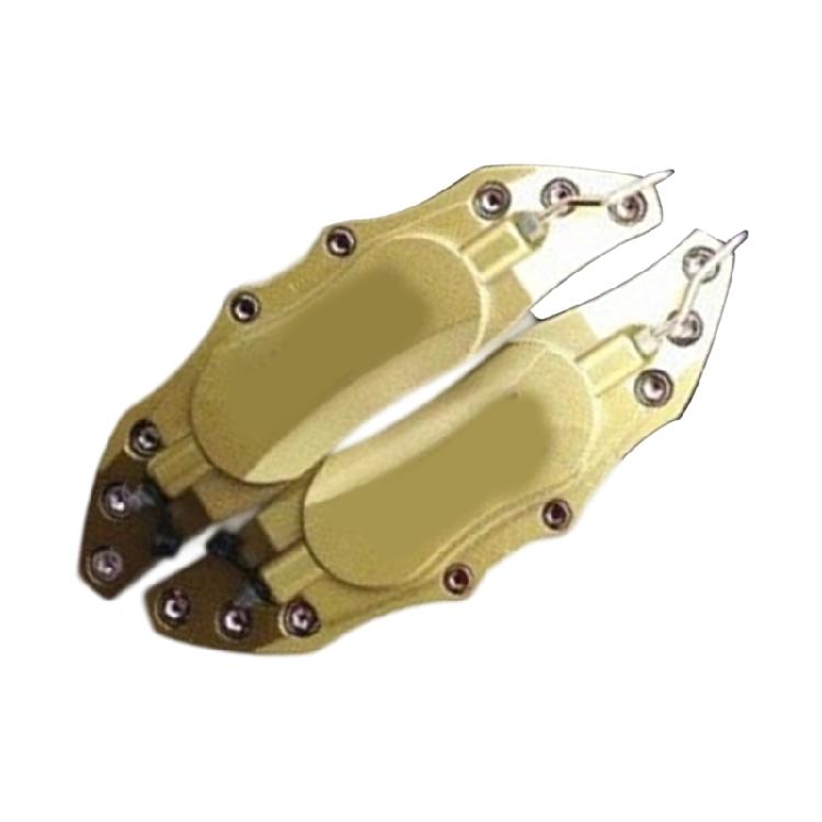 

Professional Aluminum Caliper Covers Easy Installation Universal Fit Stylish Brake Caliper Cover Upgrades for Wheel Hub золотой