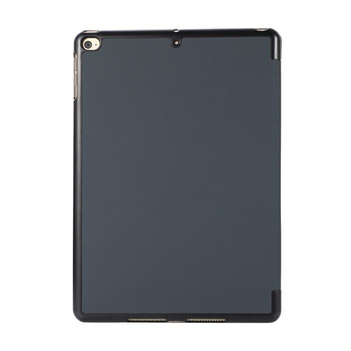 Housse Étui iPad 9.7 - HOOXSPEED - Coque Protection - Support à Trois Volets - Magnétique - Ultra Mince