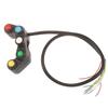 22mm Handlebar Motorcycle Switch 5 Function Button Switches For Electric Bike Modification Accessories