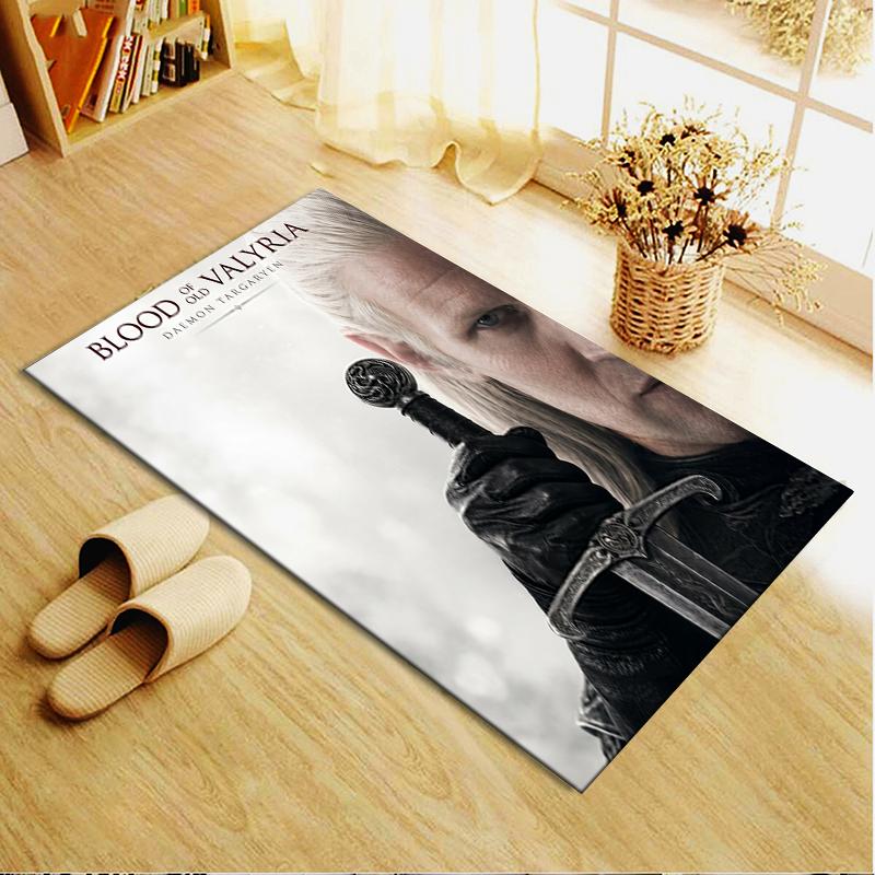Daemon Targaryen Carpet Rug for Living Room Bedroom Home Sofa Decoration,Kids Play Non-slip Floor Mat