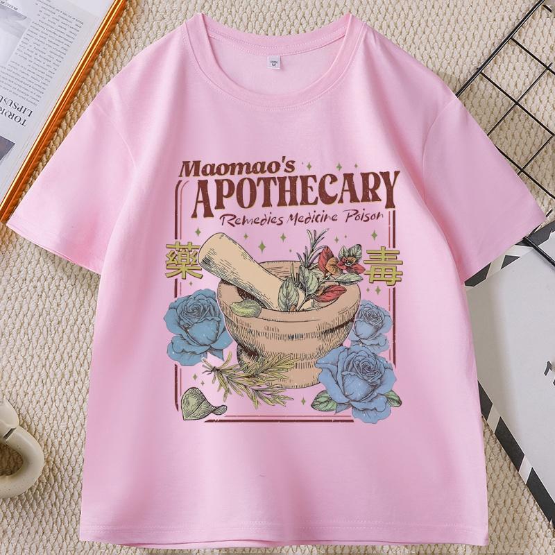 Apothecary Anime TShirt for Unisex WOMEN Funny Graphic T Shirts Summer Cotton Short Sleeve T Shirts Comfortable Unisex Clothes Tops