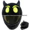 Motorcycle Plush Helmet Cover - Three-Eye Elk, Pumpkin, Rabbit Balaclava