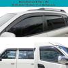 Deflettori Pioggia per Finestrini per VW T6 2016 2017 2018 2019 2020 2021 Transporter Deflettori Vento Parapioggia Visiera Porta Sfiato