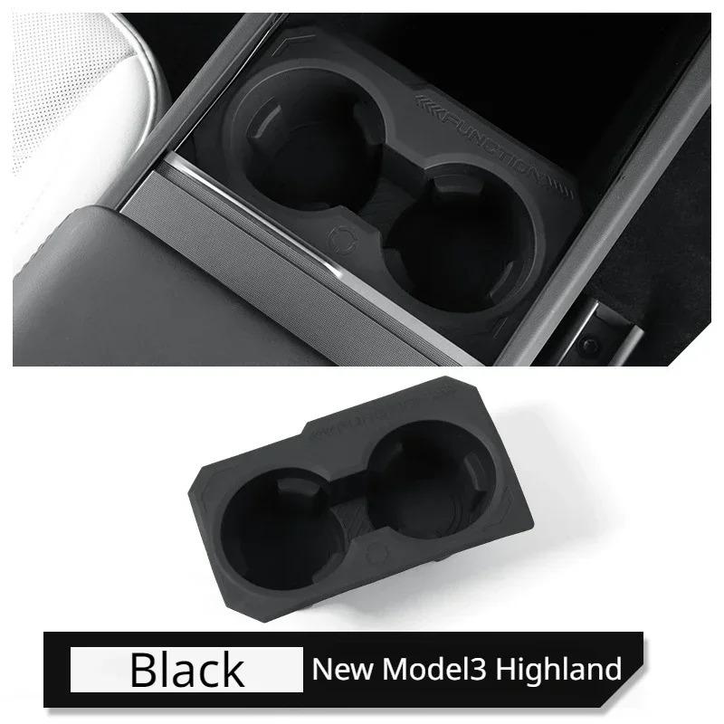 For Tesla New Model 3+ Highland 2024 Water Cup Bracket Stopper Central Control Water Cup Holder Limiter Car Interior Accessories