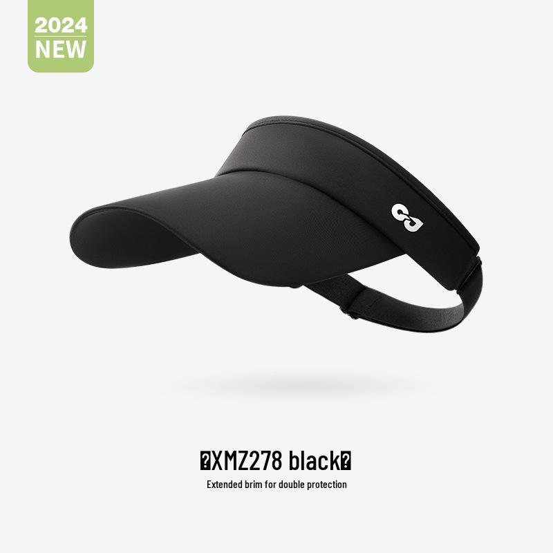 

Летняя шляпа с козырьком с открытым верхом - Дышащая защита от УФ-лучей для занятий спортом на открытом воздухе One Size