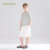 Mucmukn Kids' Cooling Ice Silk Knit Polo Shirt
