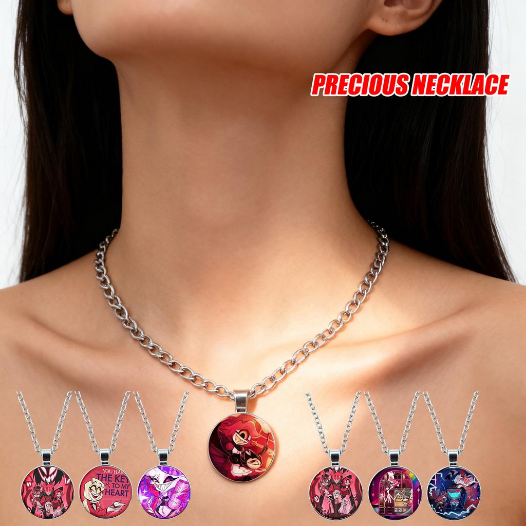 Hot Anime Merchandise - Women's Necklace And Pendant Accessories - Anime Hotel Pendant