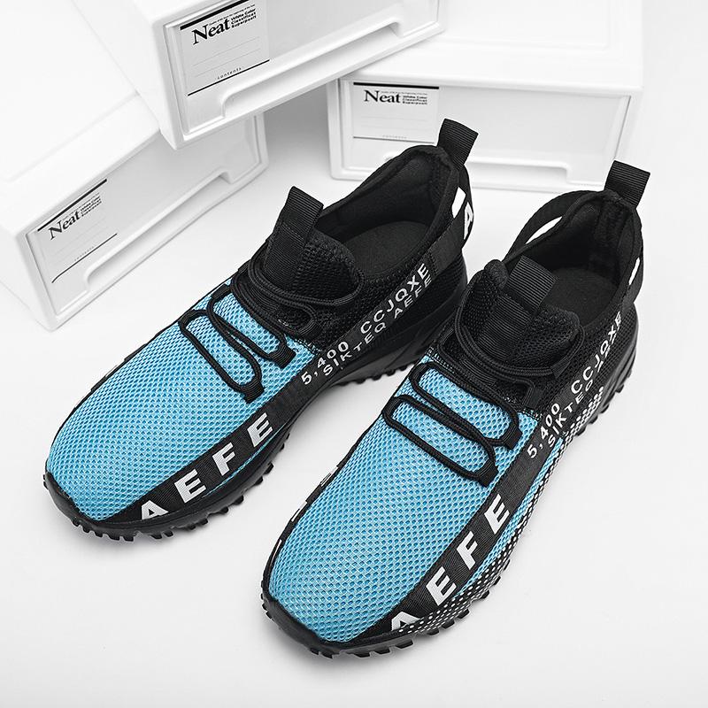 Men Running Gym Sneakers Breathable Mesh Casual Shoes Men's Fashion High Quality Men's Shoe Outdoor Lightweight Walking Sneaker