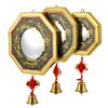 Tai Chi Klatsch Konvexspiegel und Konkavspiegel, Feng Shui Dekoration, Heimfiguren, Miniatur Harz Ornamente, Zimmer
