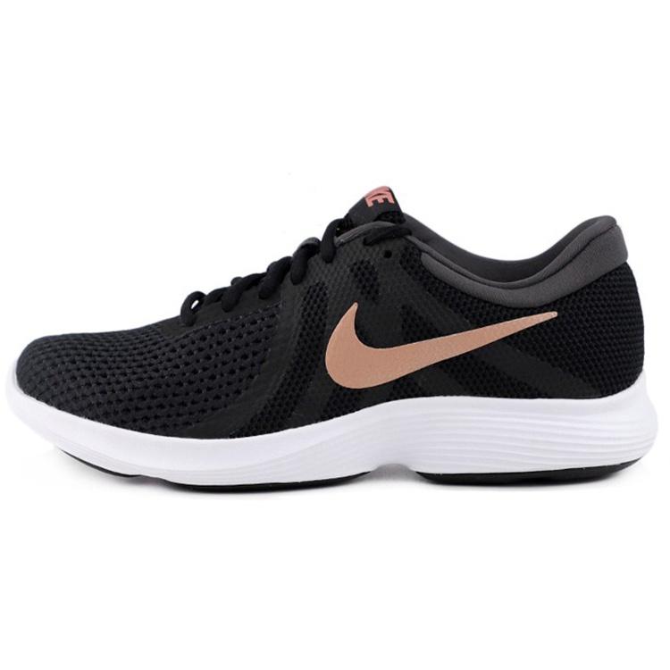 (WMNS) Nike Revolution 4 Black/Brown Women s 908999-009 EU 36