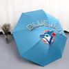 Toronto Blue Jays2pattern, automatic folding umbrella, portable and foldable design, 8 ribs, a Christmas or birthday gift.