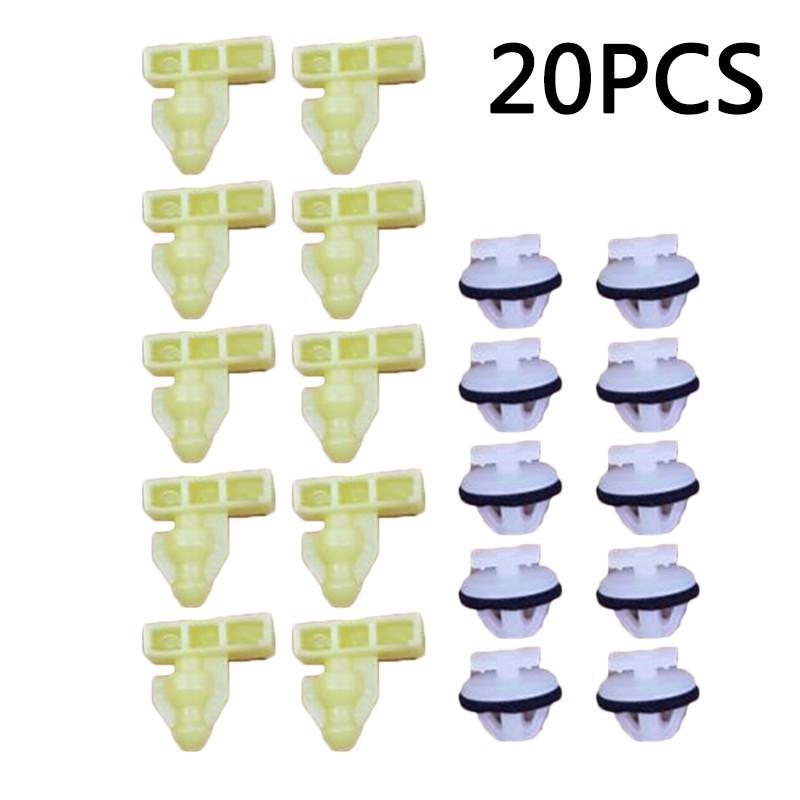 

20*For-Nissan-Juke Trims Clips Set For Wheel Arch Trim One-Full Side Front &Rear