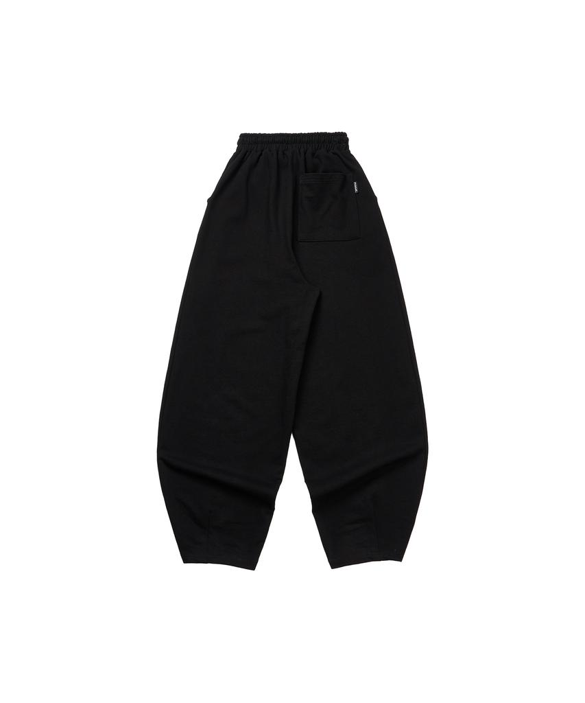 Masateu One Tuck Easy Sweat Pants _ Black